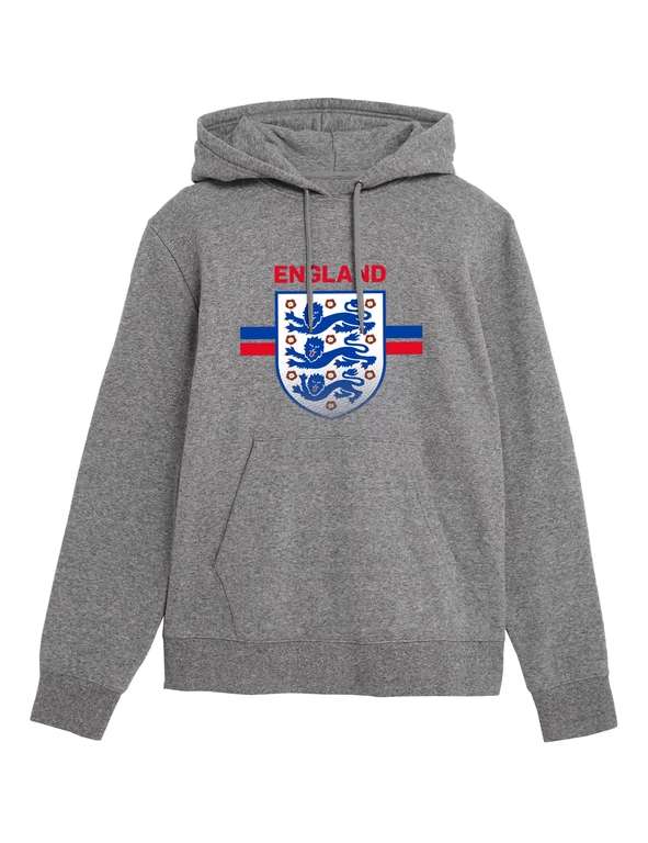 Men's Pure Cotton England Crest Hoodie £26.60 click and collect @ Marks and Spencer