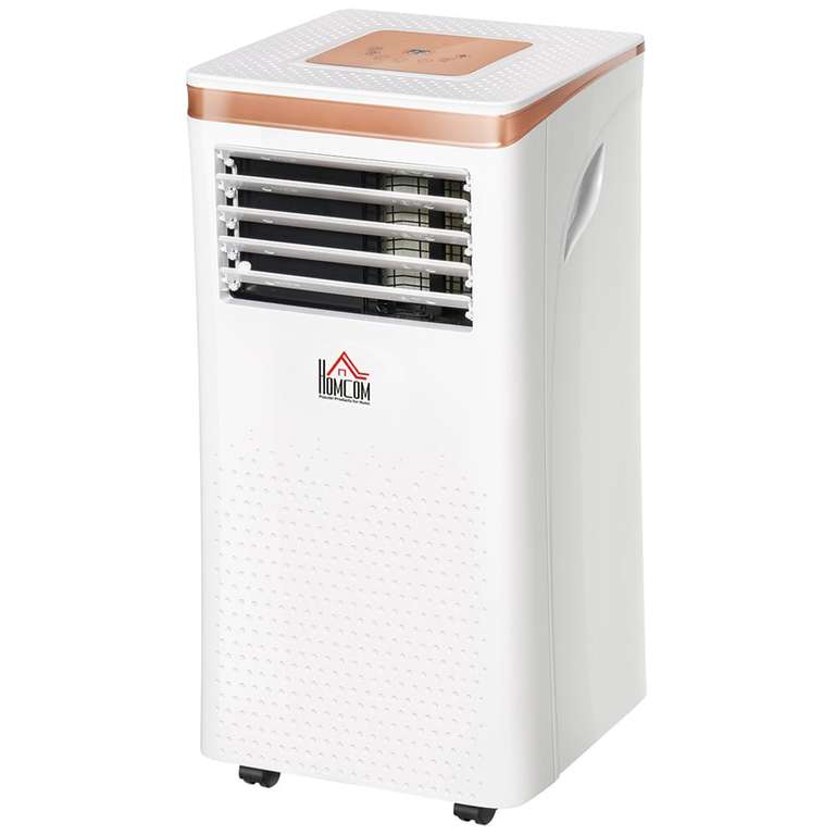 HOMCOM 4-in-1 White and Chrome Mobile Air Conditioner - £60 + £4.95 delivery @ Wilko