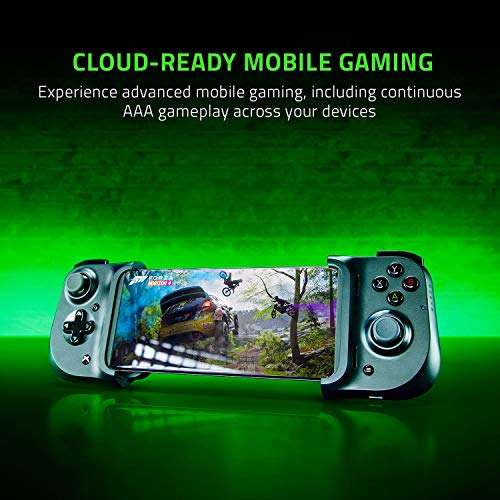 Razer Kishi for Android - Smartphone Gaming Controller (USB-C Connection) (Xbox xCloud) Sold by KAZA UK / FBA