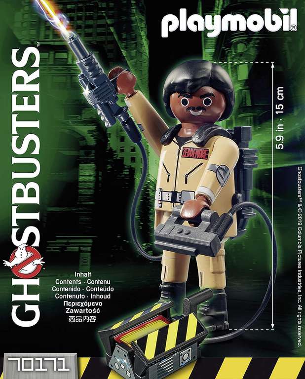 Playmobil Ghostbusters 70171 Collection Figure W. Zeddemore, For Children Ages 6+
