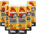 Original Source Various Scents Shower Gel 6 x 500ml £11.40 / £10.83 Subscribe & Save + 5% Voucher on 1st S&S @ Amazon