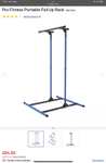 Pro Fitness Portable Pull Up Rack - Free C&C