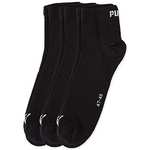 PUMA Unisex Quarter Socks (3 Pair Pack) £3.86 @ Amazon