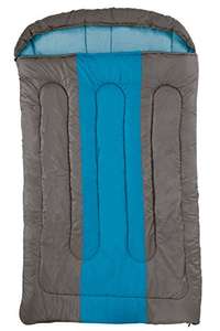 COLEMAN - DOUBLE Sleeping Bag Hudson, Rectangular Sleeping Bag ,2 Season, Warm Filling, for Adults £61.99 @ Amazon