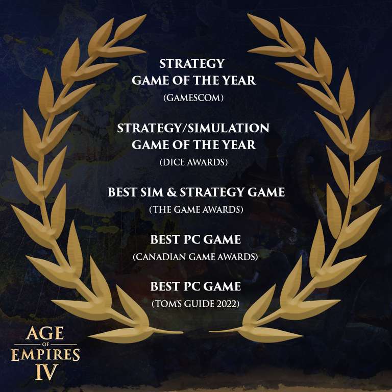 Age of Empires IV: Anniversary Edition [Steam] £20.99 @ Steam