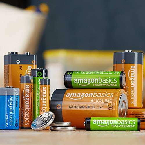Amazon Basics AAAA 1.5 Volt Everyday Alkaline Batteries - Pack of 8 £4.58 @ Amazon