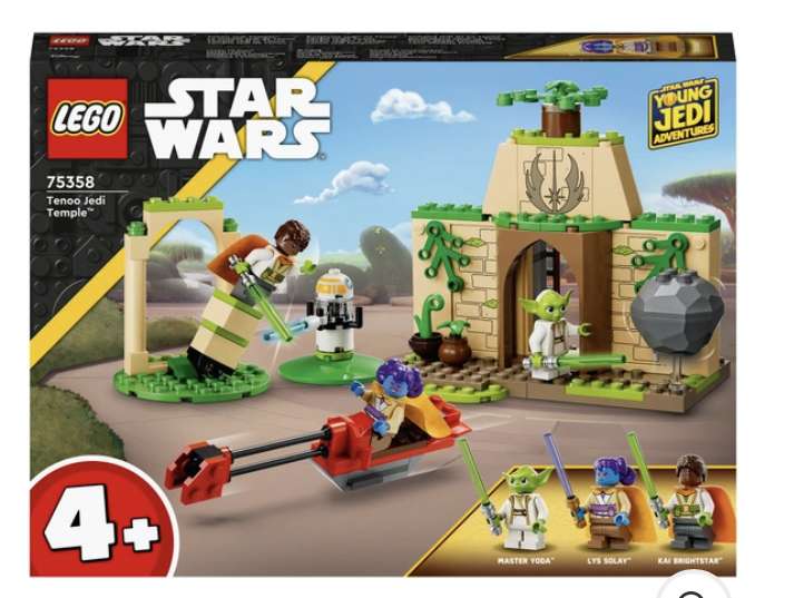 LEGO Star Wars 75358 Tenoo Jedi Temple 4+ Set with Yoda