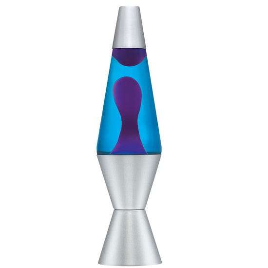 14.5" Classic Motion Lava Lamp - Blue/Purple - Free Click & Collect