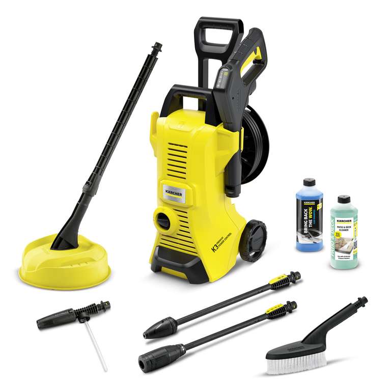 Karcher high pressure washer k 3 premium power control car & home + 3 years warranty - With code