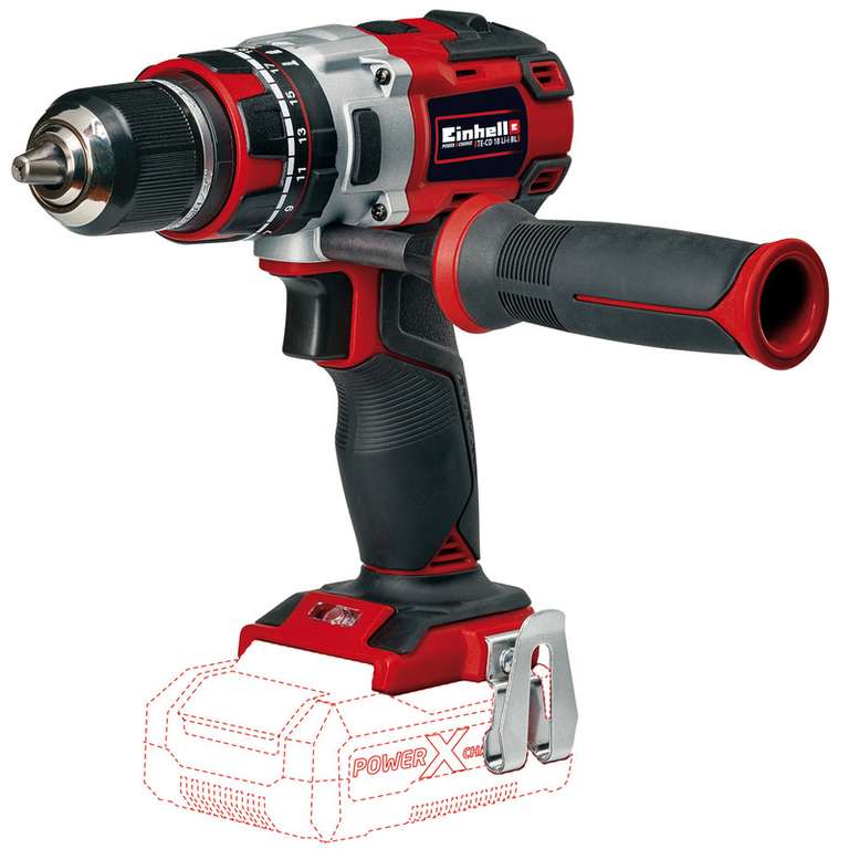 Einhell PXC 18V Cordless Brushless Combi Drill Body with 2 Year Warranty - Free C&C