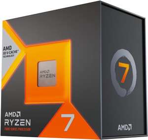 AMD Ryzen 7 7800X3D 8-core / 16-thread desktop processor with AMD 3D V-Cache technology up to 5.0GHz AM5 PCIe 5.0 cheaper w / fee free card