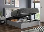 Ealing Upholstered Ottoman Bed Frame - Double