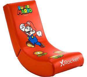 X ROCKER Official Super Mario Video Rocker Gaming Chair – Mario All Star Edition + Free Next Day Delivery
