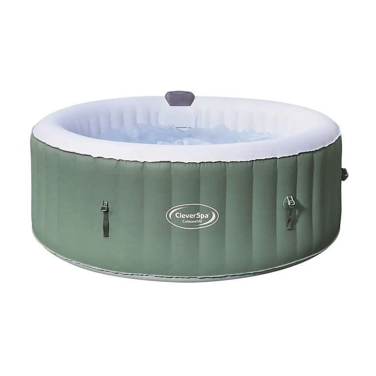 CleverSpa Cotswolds 4 Person Round Hot Tub - £150 / £135 With Newsletter Signup 10% Discount (1st Order) - Free Click & Collect Only
