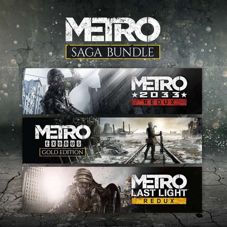 [Xbox X|S/One] Metro Saga Bundle (Exodus Gold / 2033 Redux / Last Light Redux) - PEGI 18 - £7.49 @ Xbox Store