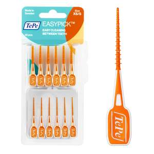 TEPE Easypick Dental Picks, Size Xs/S (Pack of 36) - £2.18 / £2.03 S&S + voucher (or pack of 60 - £4.83)