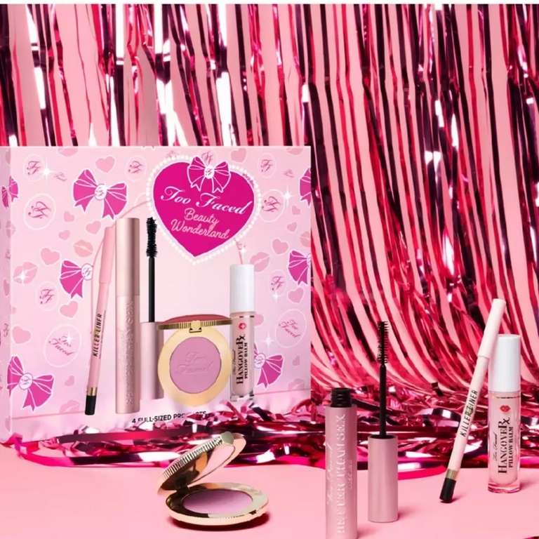 Too Faced Beauty Wonderland 4-Piece Full Size - Limited Edition