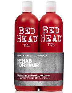 Tigi bedhead shampoo conditioner due 750 ml x2 £10.71 @ Amazon