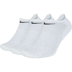 NIKE Unisex U Nk Everyday Cush Ns 3pr Socks - Size M