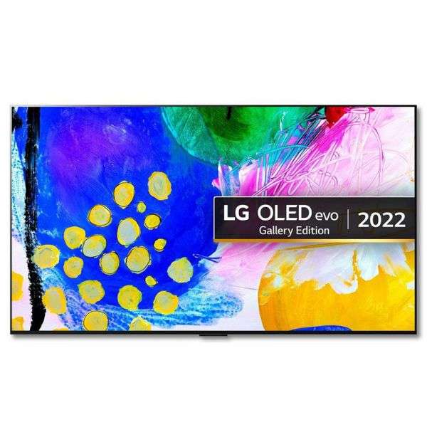 LG OLED55G26LA G2 Series 55" 4K OLED EVO Gallery Edition TV (2022) 5 Year Warranty - £1199 Delivered With Code @ PRC Direct