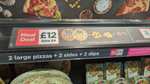 Large Pizzas, 2 Sides and 2 dips meal deal