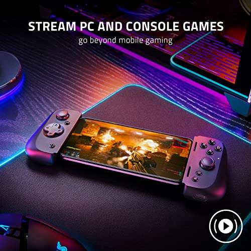 Razer Kishi V2 for Android/Mobile Gaming Controller(Universal Fit with Extendable Bridge)Used-Like New-£52.32(Prime Exclusive Price)@Amazon