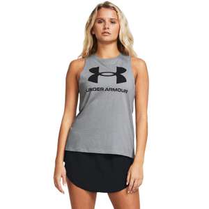 Under Armour Women's Ua W Live Sportstyle Tank T-Shirt | L & XL