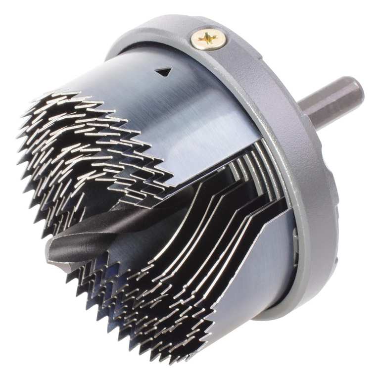 Wolfcraft Standard Hole Saw Set 7 Pcs With Metal Body I 2164000