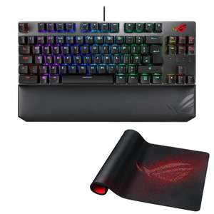 ASUS ROG Strix Scope TKL Deluxe Mechanical Gaming Keyboard - MX Red Switches + XL ASUS ROG Mouse Pad £84.99 Delivered @ Box (UK Mainland)