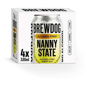 Brewdog Nanny state 4 cans £2.75 in store @ Asda Hyson Green, Nottingham