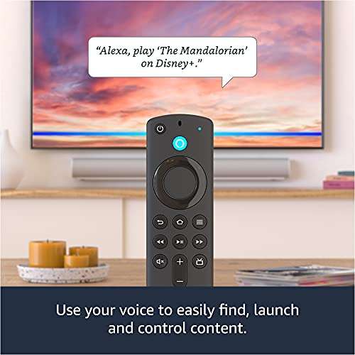 Fire TV Stick 4K Max | streaming device, Wi-Fi 6, Alexa Voice Remote (includes TV controls) £38.99 at Amazon