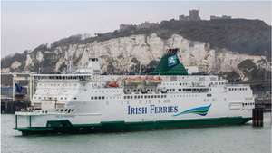 Dover to Calais same day return from £39 Mon-Thurs with Irish Ferries