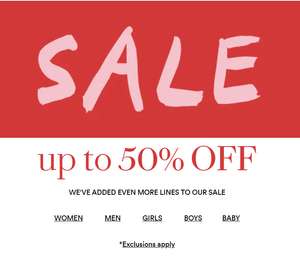 Up to 50% off The Sale Plus 20% off full Price with code. Delivery Free on £30 Spend below is £3.95 @ Boden