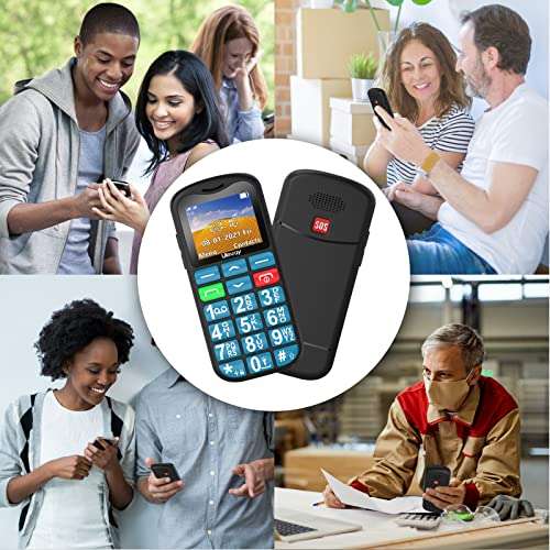 Uleway Big Button Mobile Phone Dual Sim sold by caffmo