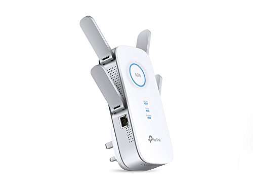 TP-Link AC2600 Dual Band Mesh Wi-Fi Range Extender, Wi-Fi Booster/Hotspot with 1 Gigabit Port, Dual-Core CPU, Built-In