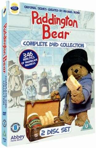 Paddington Bear Animated Complete DVD (Used) £1.50 + Free Click & Collect @ CeX
