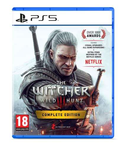 The Witcher 3: Wild Hunt Complete Edition (PS5 / XBOX Series) £15.95 @ Amazon (Prime Exclusive)