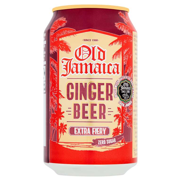 Old Jamaica Extra Fiery Ginger Beer 330ml - Nectar Price