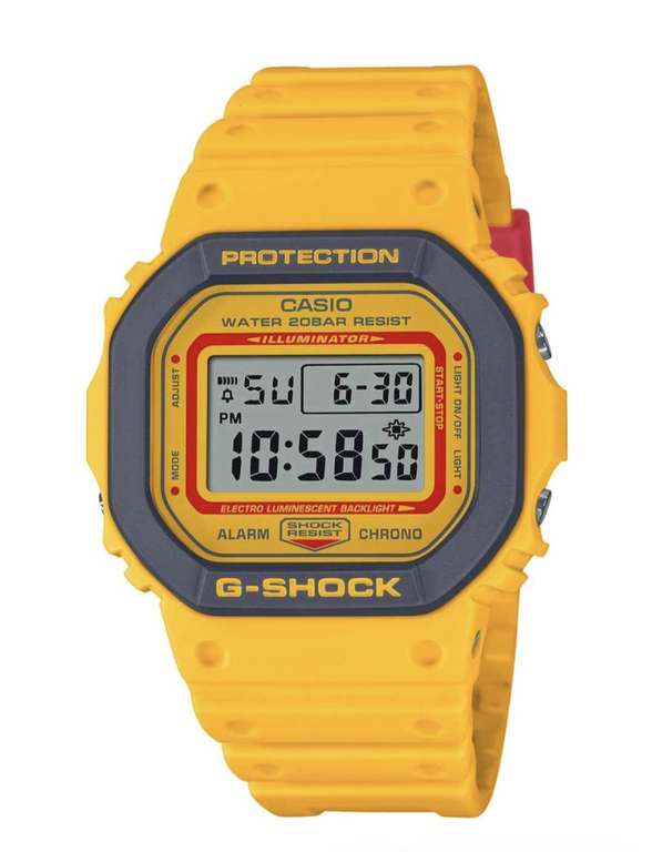 Casio G-Shock DW-5610Y-9ER Yellow £79.92 with code @ Casio