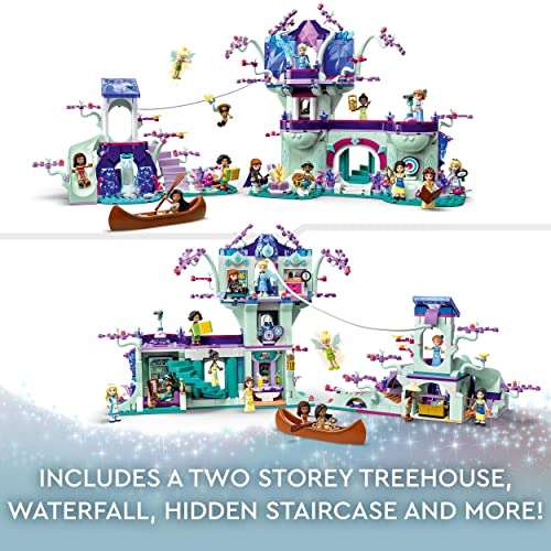 LEGO Disney 43215 The Enchanted Treehouse with 13 Mini-Doll Figures
