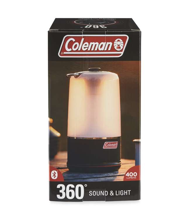 Coleman lamp with Bluetooth speaker £23.99 with code @ ALDI