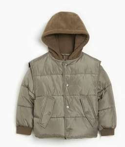 Boys 3 In 1 Padded hooded Jacket - Gilet & Jacket, Ages 1 - 7 - With Code