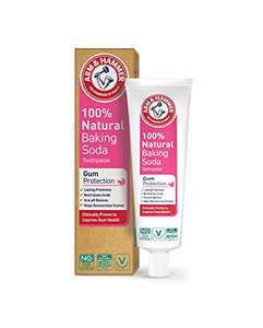 Arm & Hammer 100% Natural Baking Soda Gum Protection Toothpaste, 75ml £2.24 at Amazon