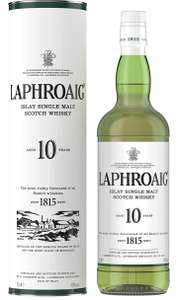 Laphroaig 10 Year Old Islay Single Malt Scotch Whisky, 70 cl £27.99 @ Amazon