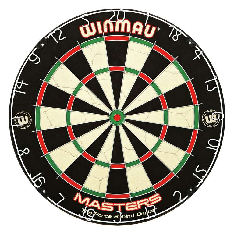 Winmau Masters Bristle Dartboard - Free C&C