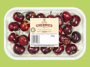 Lidl Oaklands Cherries Punnets All Varieties 89p British Cherries 200g, Spanish Picota Cherries 250g @ Lidl