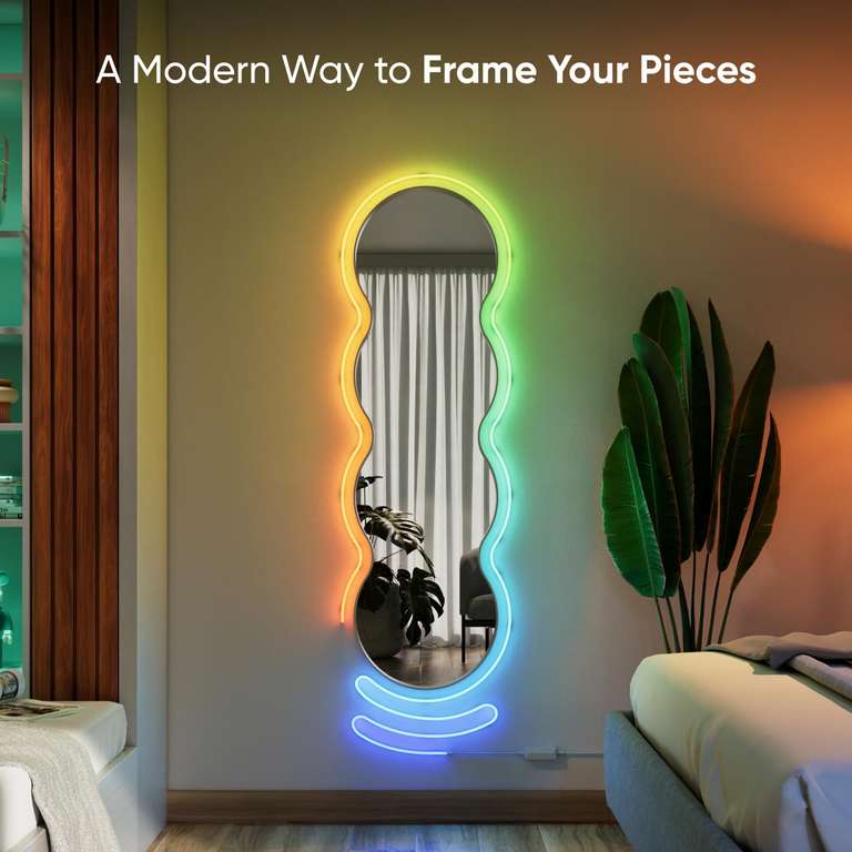 Nanoleaf Neon Rope Light 5M, Smart WiFi Bendable LED Strip Light - Sold ...