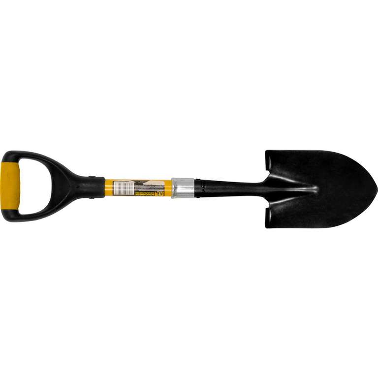 Roughneck Micro Shovel - Choice of Round or Square Head - Free Click & Collect