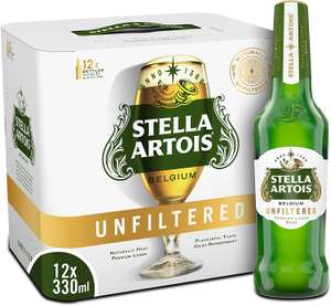 Stella Artois Unfiltered bottles, 330 ml (Pack of 12) - £7 instore @ Asda, Felling