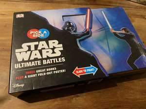 Disney Star Wars Ultimate Battles (3 books and a poster) - £1.99 instore @ Sainsbury's Crystal Peaks (Sheffield)